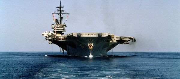 El portaviones estadounidense USS America (archivo) - Sputnik Mundo
