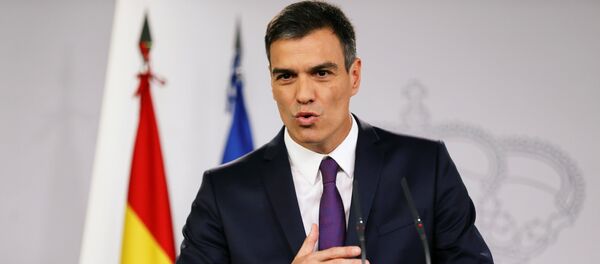 Pedro Sánchez, el presidente del Gobierno de España - Sputnik Mundo