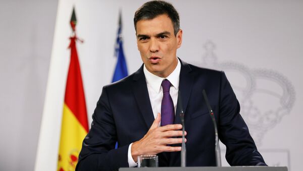 Pedro Sánchez, el presidente del Gobierno de España - Sputnik Mundo