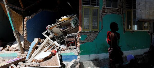 La isla de Lombok de Indonesia tras el terremoto - Sputnik Mundo