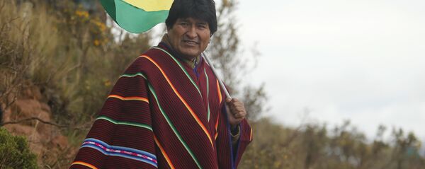 Evo Morales, expresidente de Bolivia Evo Morales, expresidente de Bolivia - Sputnik Mundo