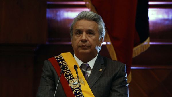 Lenín Moreno, presidente de Ecuador Lenín Moreno, presidente de Ecuador - Sputnik Mundo