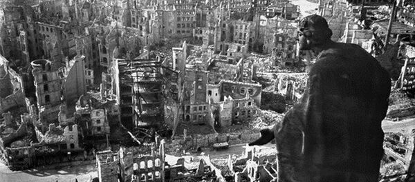 La ciudad de Dresde (Alemania) a finales de 1945 - Sputnik Mundo