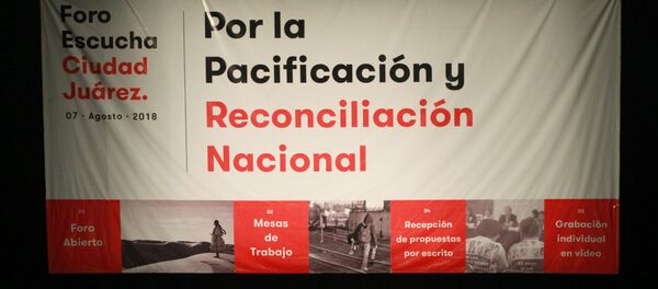 Foro de Consulta para una ruta de pacificación nacional en México Foro de Consulta para una ruta de pacificación nacional en México - Sputnik Mundo
