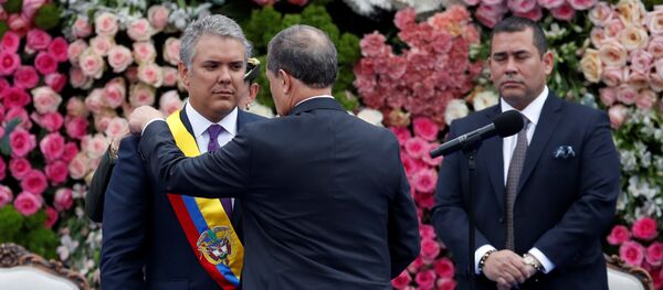 Iván Duque, el presidente electo de Colombia Iván Duque, el presidente electo de Colombia - Sputnik Mundo
