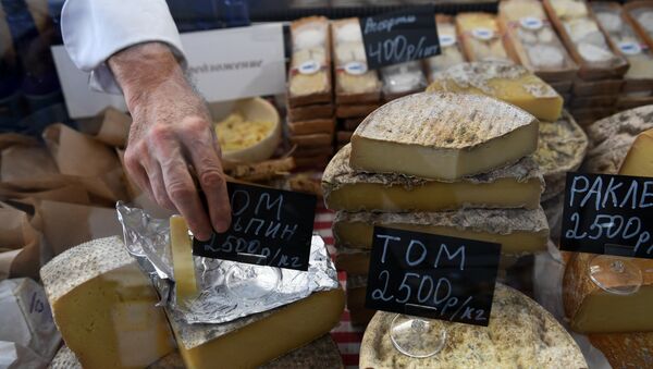 Quesos producidos en Rusia - Sputnik Mundo