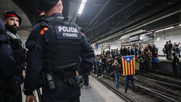 'Estelada', bandera independentista de Cataluña - Sputnik Mundo