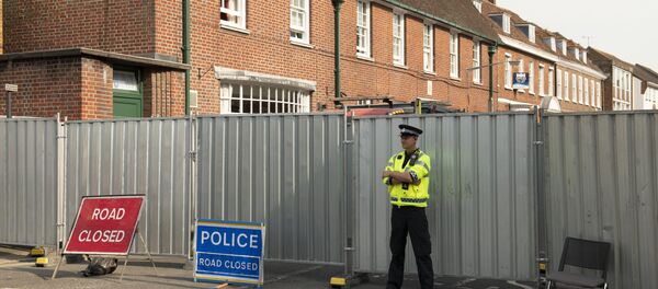 Policía británica en Amesbury, el Reino Unido - Sputnik Mundo