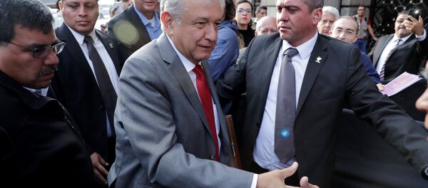 Andrés Manuel López Obrador, presidente electo de México Andrés Manuel López Obrador, presidente electo de México - Sputnik Mundo