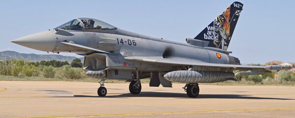 Eurofighter EF2000 Typhoon del Ejército del Aire de España (archivo) - Sputnik Mundo