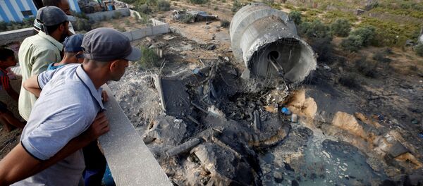 Consecuencias de los bombardeos israelíes en la Franja de Gaza Consecuencias de los bombardeos israelíes en la Franja de Gaza - Sputnik Mundo