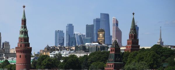 El Kremlin y el Centro Internacional de Negocios de Moscú - Sputnik Mundo
