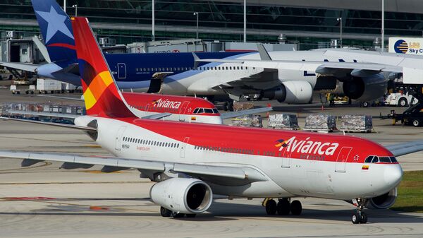 Un avión de la aerolínea Avianca - Sputnik Mundo