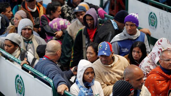 Migrantes venezolanos - Sputnik Mundo