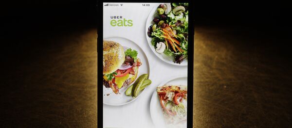 Aplicación Uber Eats - Sputnik Mundo