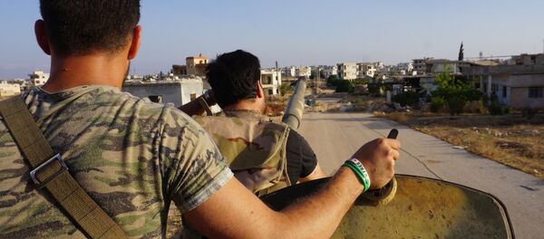 Insurgentes en la provincia siria de Idlib (archivo) - Sputnik Mundo