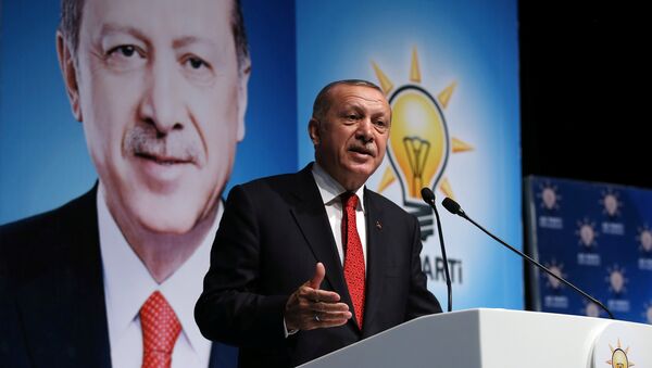 Recep Tayyip Erdogan, presidente de Turquía - Sputnik Mundo