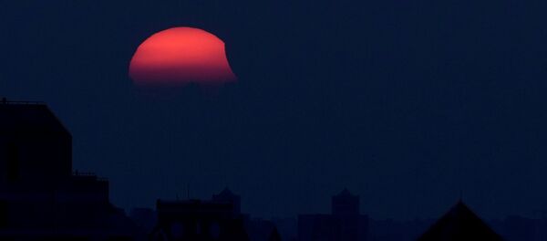 Eclipse solar en China - Sputnik Mundo