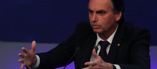 Jair Bolsonaro, candidato a la Presidencia de Brasil - Sputnik Mundo