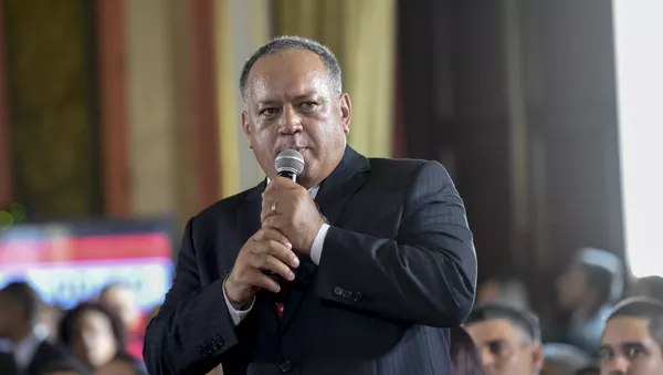 Diosdado Cabello, presidente de la ANC