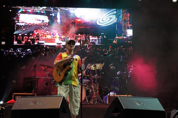 José-Manuel Thomas Arthur Chao Ortega, vocalista del grupo musical Manu Chao José-Manuel Thomas Arthur Chao Ortega, vocalista del grupo musical Manu Chao - Sputnik Mundo