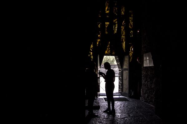 Visitantes en la entrada del Museo Anahuacalli, del pintor Diego Rivera - Sputnik Mundo