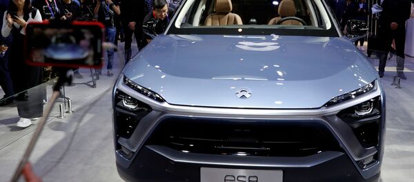 El NIO ES8, el nuevo vehículo eléctrico chino - Sputnik Mundo