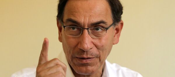 Martín Vizcarra, presidente de Perú - Sputnik Mundo