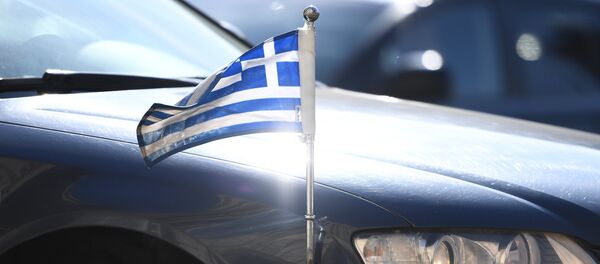 Bandera de Grecia Bandera de Grecia - Sputnik Mundo