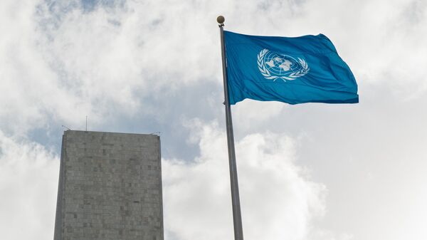 La bandera de la ONU - Sputnik Mundo