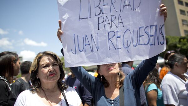 Protestas contra la detención del diputado Juan Requesens - Sputnik Mundo