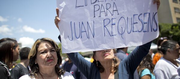 Protestas contra la detención del diputado Juan Requesens - Sputnik Mundo