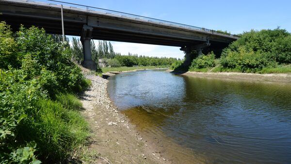 El canal Seversky Donets - Donbás, en Ucrania - Sputnik Mundo