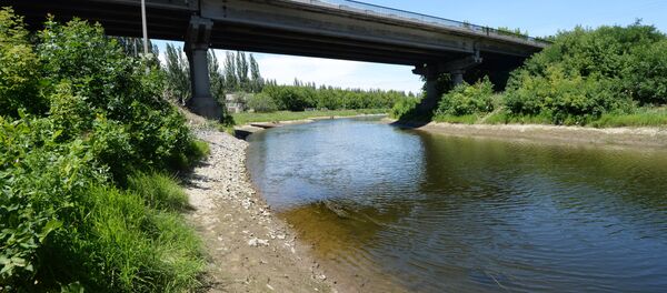 El canal Seversky Donets - Donbás, en Ucrania - Sputnik Mundo