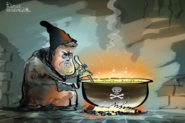 Ojos de sapo y lengua de tritón: el 'hechizo' de Poroshenko para el este de Ucrania - Sputnik Mundo