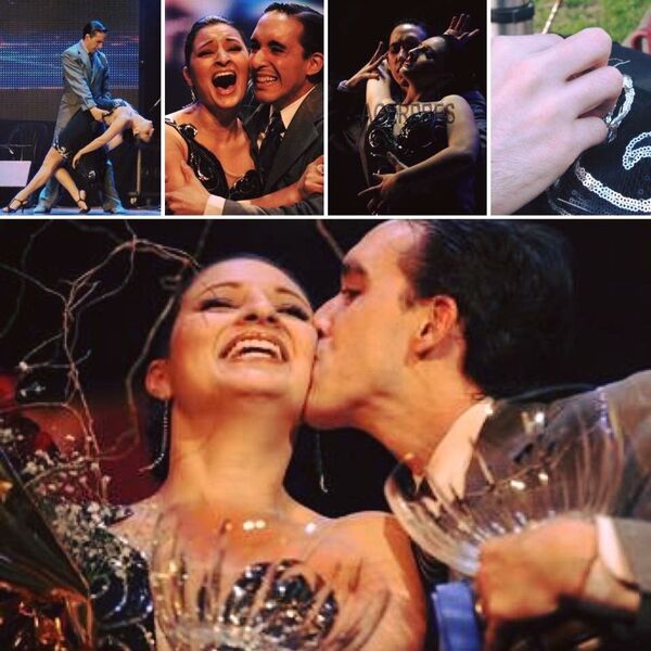 Betsabet Flores y Jonathan Spittel, ganadores de la categoría tango escenario en 2009 - Sputnik Mundo