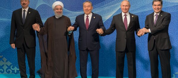 La Cumbre del Caspio - Sputnik Mundo