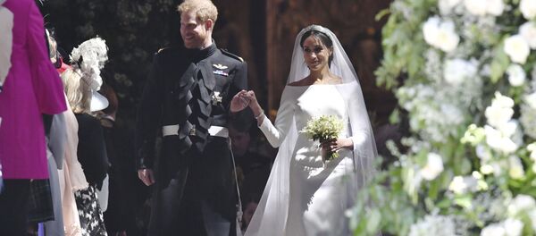 La boda de Meghan Markle y el príncipe Enrique (archivo) - Sputnik Mundo