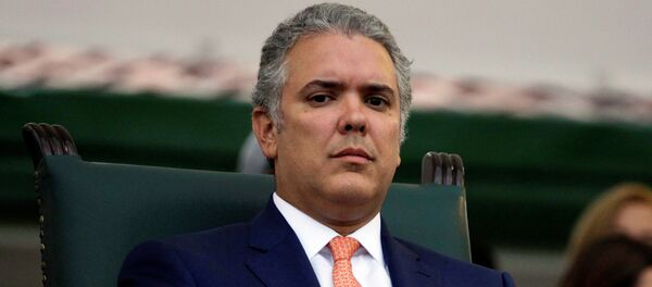 Iván Duque, presidente de Colombia Iván Duque, presidente de Colombia - Sputnik Mundo