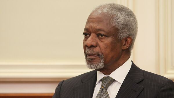 Kofi Annan, exsecretario general de la ONU - Sputnik Mundo