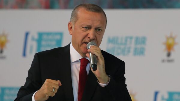 Recep Tayyip Erdogan, presidente de Turquía - Sputnik Mundo