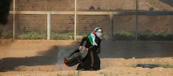 Protestas en Gaza Protestas en Gaza - Sputnik Mundo