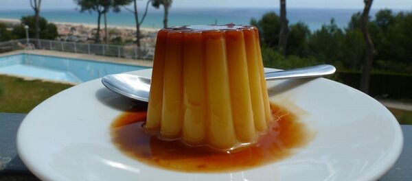 Un flan (imagen referencial) - Sputnik Mundo