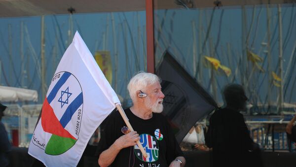 Uri Avnery, el pacifista israelí más conocido (archivo) - Sputnik Mundo