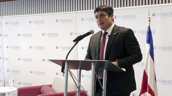 Carlos Alvarado, presidente de Costa Rica - Sputnik Mundo