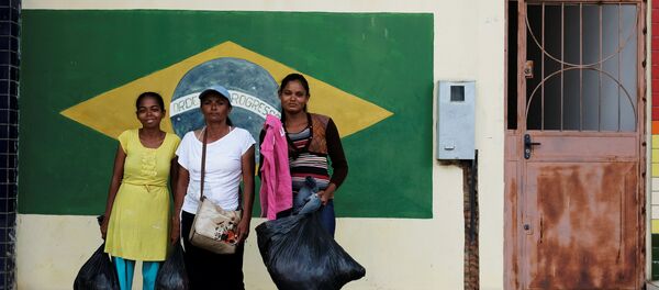 Migrantes venezolanas en el estado de Roraima, Brasil - Sputnik Mundo