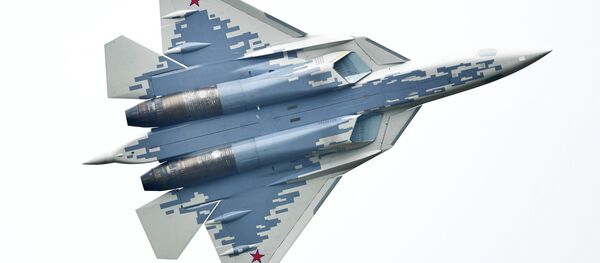 El caza ruso de quinta generación Su-57 El caza ruso de quinta generación Su-57 - Sputnik Mundo