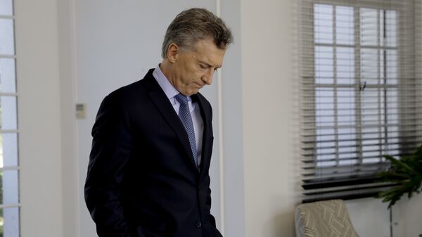 Mauricio Macri, presidente de Argentina - Sputnik Mundo