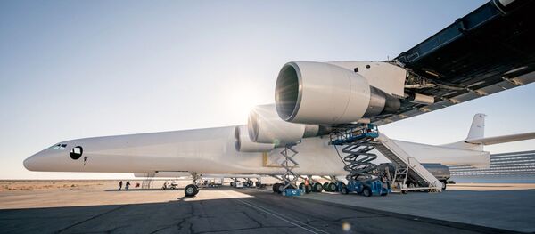 Stratolaunch, aeronave más grande del mundo - Sputnik Mundo