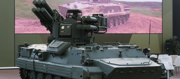 El sistema de misiles antiaéreos Sosna en el Foro Militar e Internacional Army 2018 - Sputnik Mundo